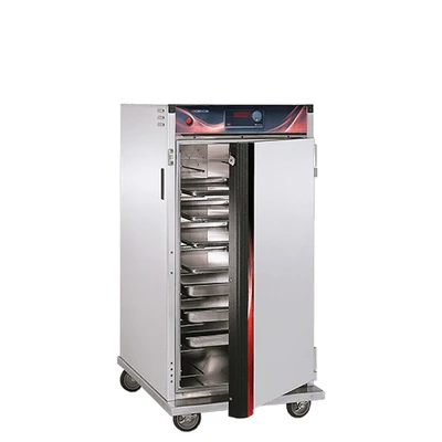 Cres Cor H137UA9D 28.75" W Aluminum 1-Compartment Insulated Intermediate Height Mobile Heated Cabinet - 120 Volts