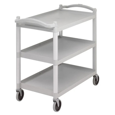 Cambro BC340KD480 Gray Utility Cart 20-1/2" x 31-1/2"