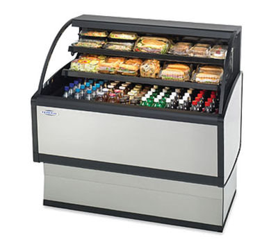 Federal Industries LPRSS5 60"W Specialty Display Low Profile Self-Serve Refrigerated Merchandiser
