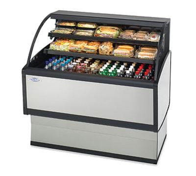 Federal Industries LPRSS5 60"W Specialty Display Low Profile Self-Serve Refrigerated Merchandiser