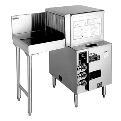 Glastender GT-18+1R Low Temp Glass Washer Glasswasher Station Front-to-side pass-thru 36"W x 24"D 18"W 1/6 HP Water pump