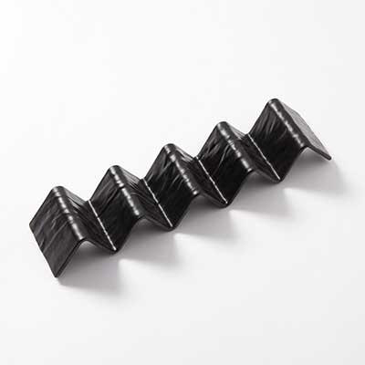 American Metalcraft THMB5 13.25" L x 3" W x 2" H Melamine Taco Holder