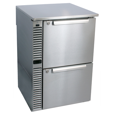 Glastender C1SB24 24"W One-Section Solid Door Cooler
