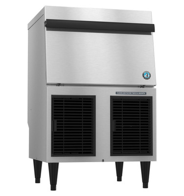 Hoshizaki F-330BAK-C 24" W Stainless Steel Nugget Air-Cooled Ice Maker with Bin - 115 Volts