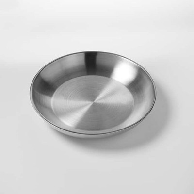 American Metalcraft DWSEA12 12" 80 Oz. Stainless Steel Round Seafood Tray