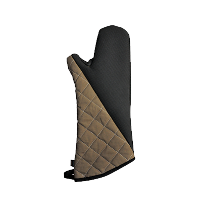 San Jamar 810CM15 15" Tan BestGrip Oven Mitt