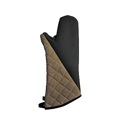 San Jamar 810CM15 15" Tan BestGrip Oven Mitt