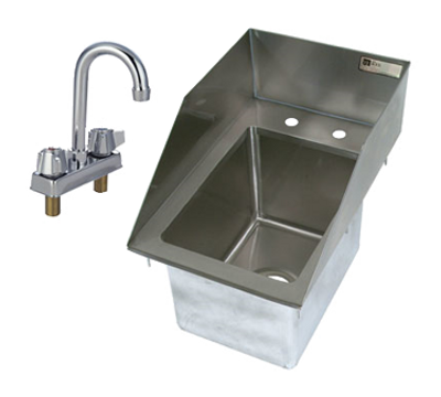 John Boos PB-DISINK101410-P-SSLR 1 Compartment Stainless Steel Pro-Bowl Drop-In Sink 12-1/2&quot;W x 18-3/4&quot;D x 15&quot;H