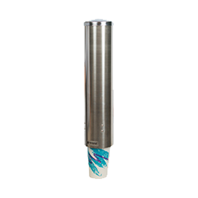 San Jamar C3250SS Stainless Steel 16"L Water Cup Dispenser