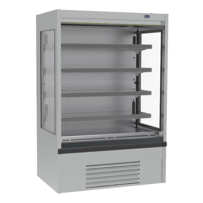 Infrico USA IAG-ML09PIM1 40&quot; W Stainless Steel Air Curtain Refrigerated Open Merchandiser - 220 Volts