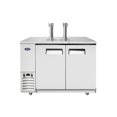 Atosa MKC58GR 57.8" W Solid Door Draft Beer Cooler - 115 Volts