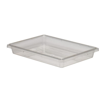 Cambro 18263CW135 5 Gal. 26&quot; W x 18&quot; D x 3 1/2&quot; H Clear Polycarbonate Camwear Food Storage Container