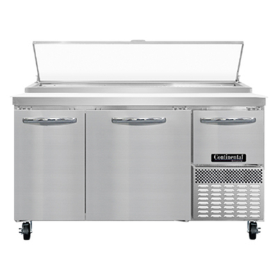 Continental Refrigerator PA60N 60" W Pizza Prep Table