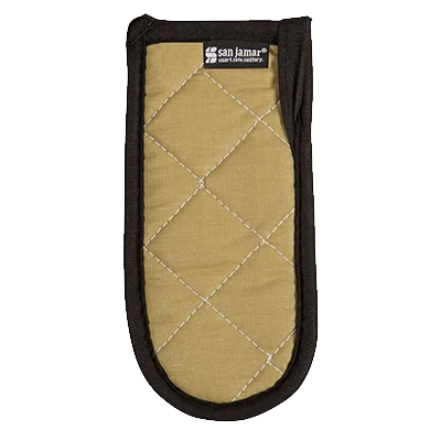 San Jamar 804HH 3-1/4" x 6-1/2" Quilted Handle Holder - 1 Dozen