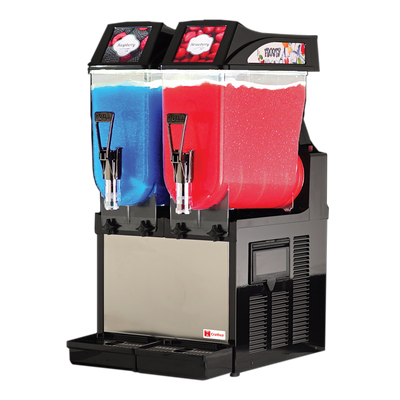 Crathco-UNIC FROSTY 2 (2) 3.2 Gallon Countertop Frozen Granita Dispenser - 115 Volts