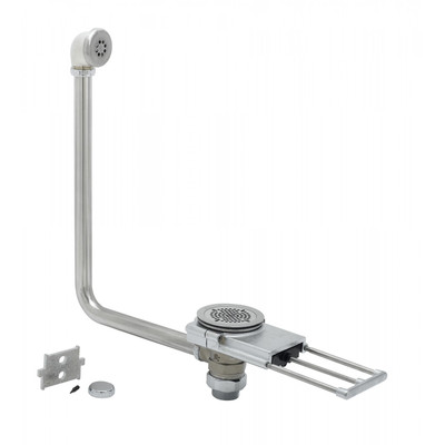 T&amp;S Brass B-3990-01-5X Modular Waste Drain Valve with pull handle 3-1/2&quot;