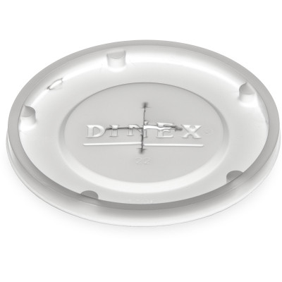 Dinex DX1196ST8714 Disposable Lid with Straw Slot (Fits Cambro, G.E.T Enterprises)