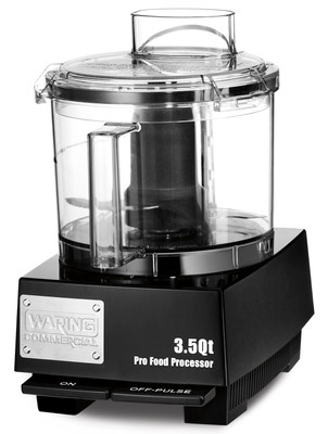 Waring WFP14SW Commercial Food Processor with 3.5 Qt. Bowl Polycarbonate - 1 HP