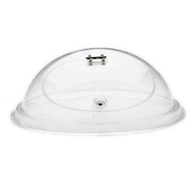 Cal-Mil 150-15 15" Dia. 9"H Clear Acrylic Gourmet Lift & Serve Cover