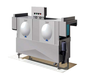 Stero SCT76 High Temperature Dishwasher With Conveyor Type 208 Volts