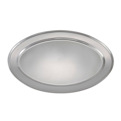 Winco OPL-18
Stainless Steel
Oval
Platter