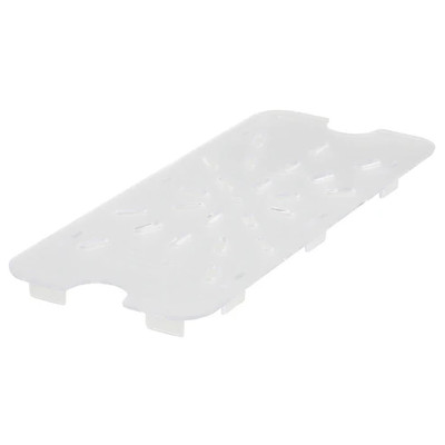 Winco SP73DS Third Size Polycarbonate Poly-Ware Drain Shelf