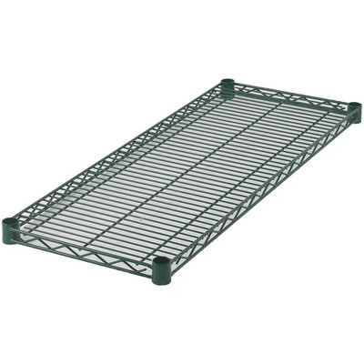 Winco Vex-1848 Shelf 48" x 18" Epoxy Coated Green