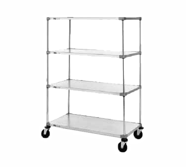 Metro 86Up Super Erecta Post 85-7/8"H Chrome Plated Finish