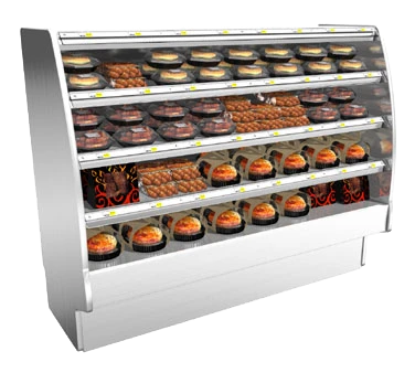 Structural Concepts GHSS660H 75.38"W Fusion Self-Serve Hot Deli Merchandiser