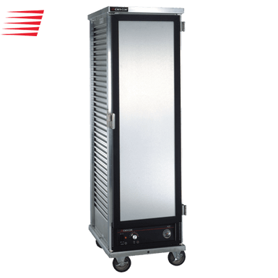 Cres Cor 1301836D 20.88" W Aluminum Solid Non-Insulated Mobile Heated Cabinet - 120 Volts