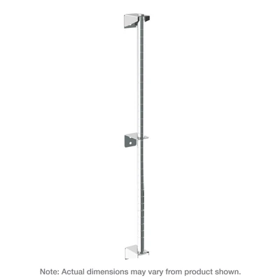 Metro 13Pdfs Post & MounTing Brackets Consists of (1) Double Footed Post (2) End Brackets (Sbes) 13-7/8"H Stainless Steel Post