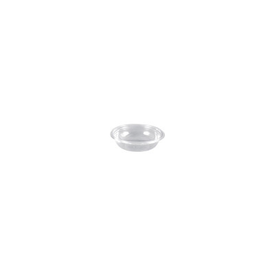 Dinex DX5402PCLR 2.76 oz. Polystyrene Disposable Dome Lid