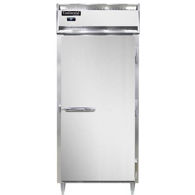 Continental Refrigerator D1RXN 36.25" W One-Section Solid Door Reach-In Designer Line Extra-Wide Refrigerator