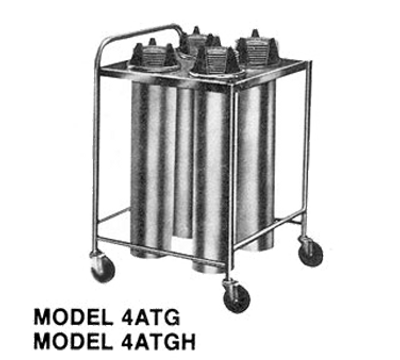 Piper Products 4ATGH1 Heated Dish Dispenser