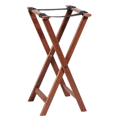 American Metalcraft WTSW32 17" W x 31" H Nylon Strap Tray Stand