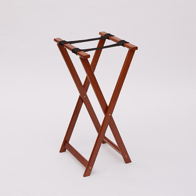 American Metalcraft WTSW32 17" W x 31" H Nylon Strap Tray Stand