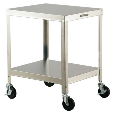 Lakeside 515 21-1/4"W x 25-1/4"D x 21-3/16"H Mobile Stainless Steel Machine Stand