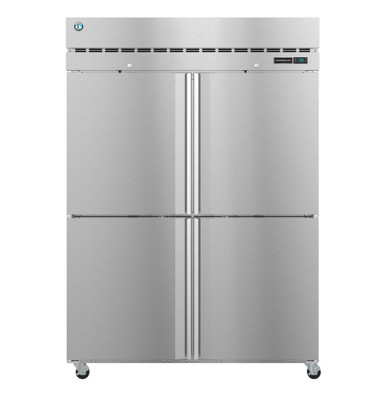 Hoshizaki F2A-HS 55" W Two-Section Solid Door Reach-In Steelheart Series Freezer - 115 Volts