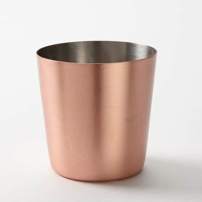 American Metalcraft FFCCS337 3.38" 14 Oz. Copper Round French Fry Cup