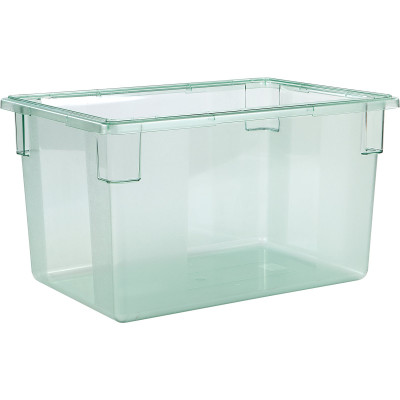 Carlisle 10624C09 21.5 Gal. Green Polycarbonate StorPlus Food Storage Box