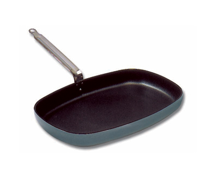 Matfer Bourgeat 908538 Aluminum Frying and Fish Pan