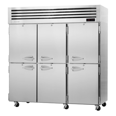 Turbo Air PRO-77-6H 77.75&quot; Three-Section PRO Series Heated Cabinet