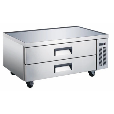 Admiral Craft USCB-52 51.75" W 2 Drawers U-STAR Refrigerated Chef Base - 115 Volts