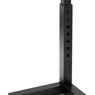 Carlisle 927203 73-1/2"W Black Portable Sneeze Guard