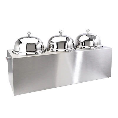 Eastern Tabletop 7003 30"W Stainless Steel Buffet Ice Cream System