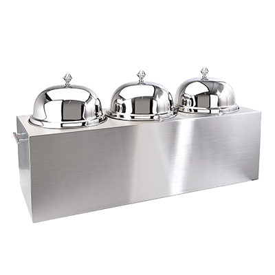 Eastern Tabletop 7003 30"W Stainless Steel Buffet Ice Cream System
