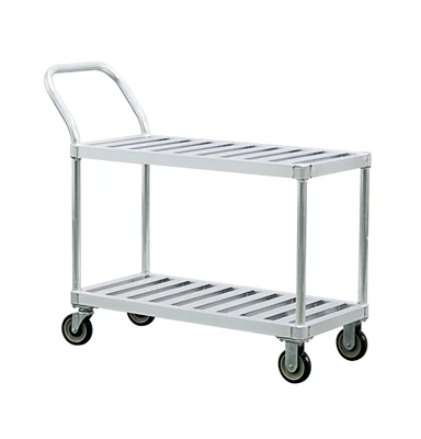New Age 1420 19"W x 48"D Utility Cart with Handle - 1000 Lbs. Capacity