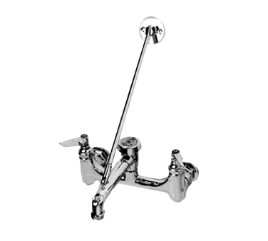 T&amp;S Brass B-0665-BSTRM24 Service Sink Faucet 8" centers