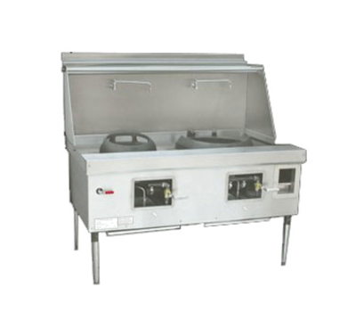 Town M-2-SS-NG 60&quot; W Natural Gas Wok Range