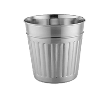 American Metalcraft OSCAR3 6" 66 Oz. Stainless Steel Table Top Trash Can